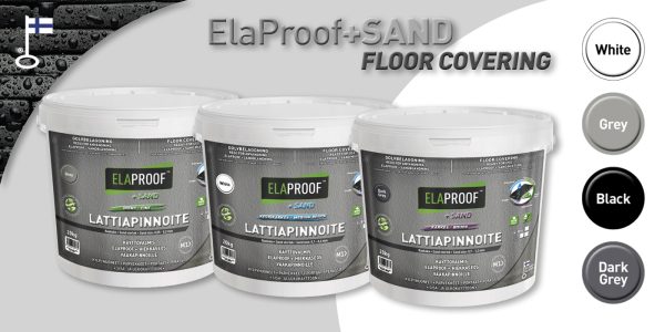 ElaProof+SAND Lattiapinnoite