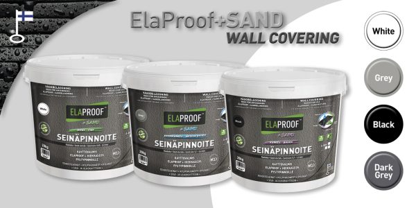 ElaProof+SAND Seinäpinnoite