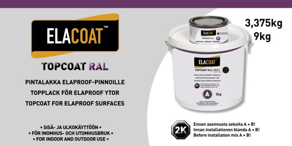 ELACOAT TOPCOAT RAL
